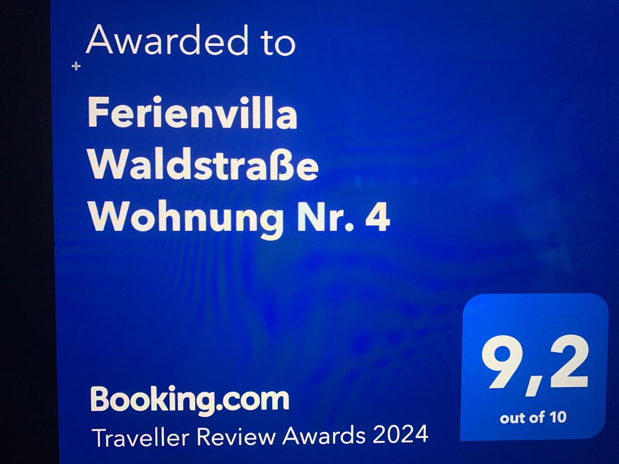 Ferienvilla Waldstrasse Wohnung Nr. 4 ゼーバート・ヘリングスドルフ エクステリア 写真